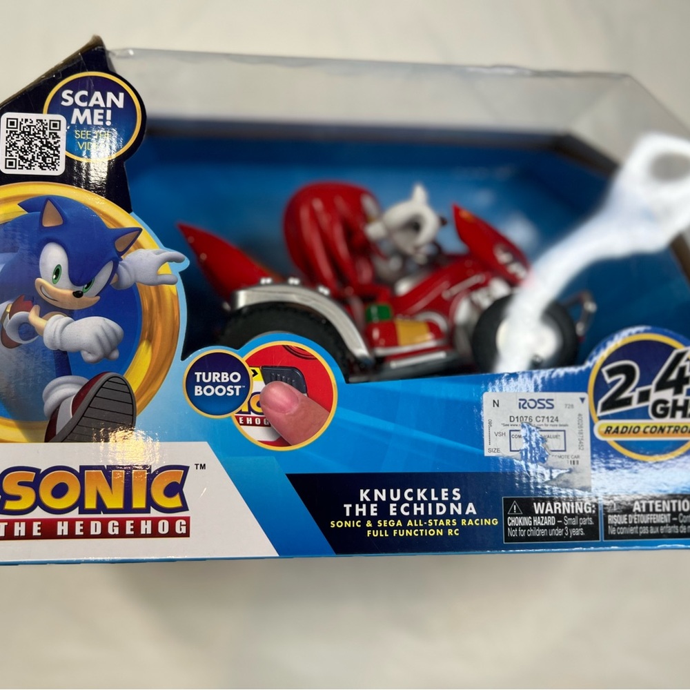 New Kids Toys SONIC THE HEDGEHOG KNUCKLES R/C Radio Control A!0124